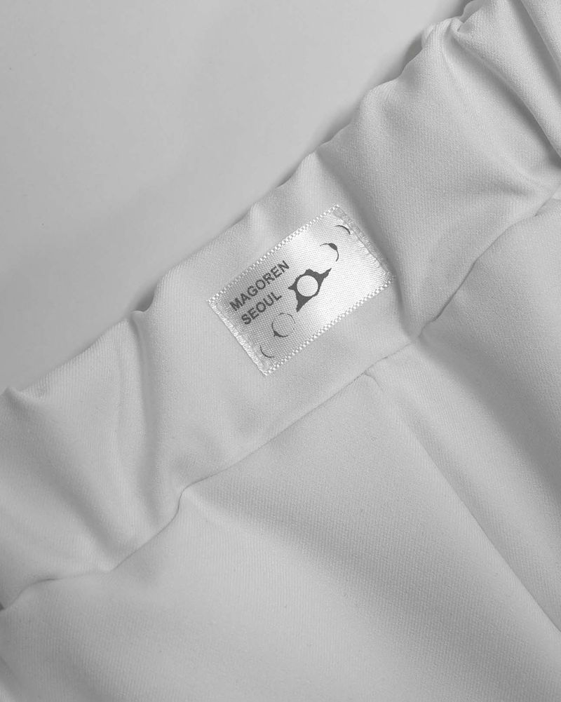 Balloon Mini Shorts White