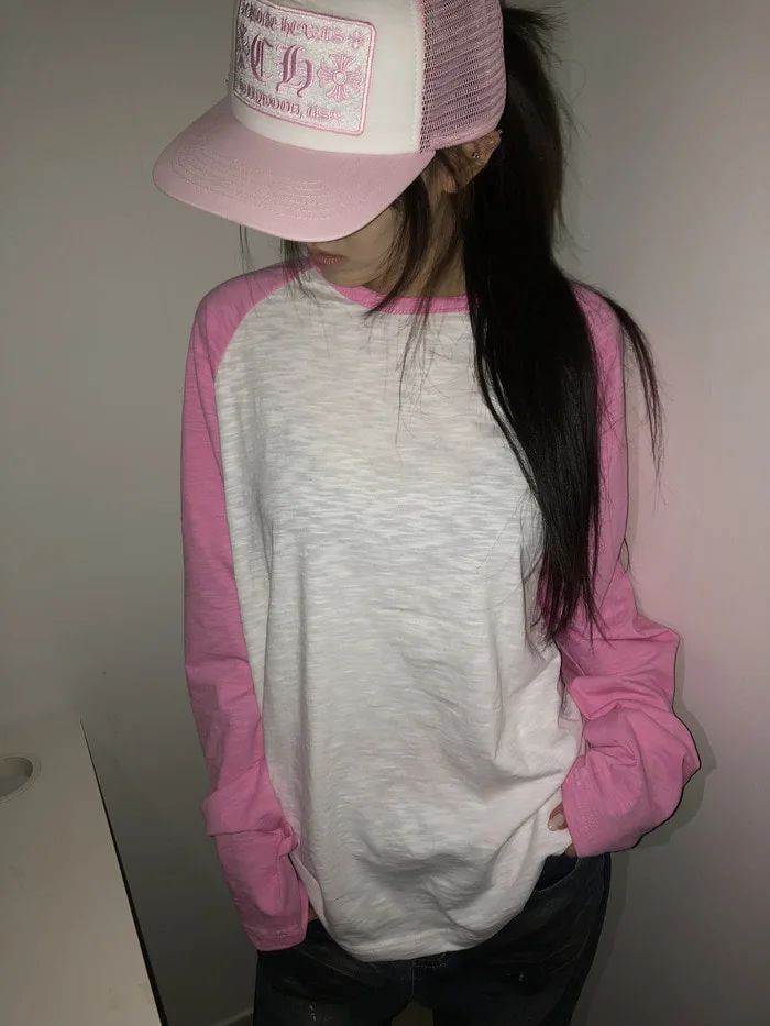 Let's Pink Raglan Tee