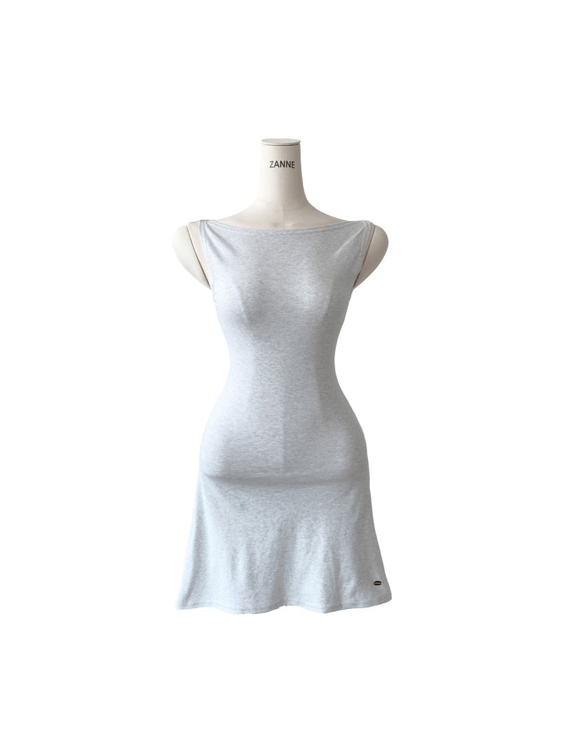 [MADE] Kozel Boat-Neck Mini Dress