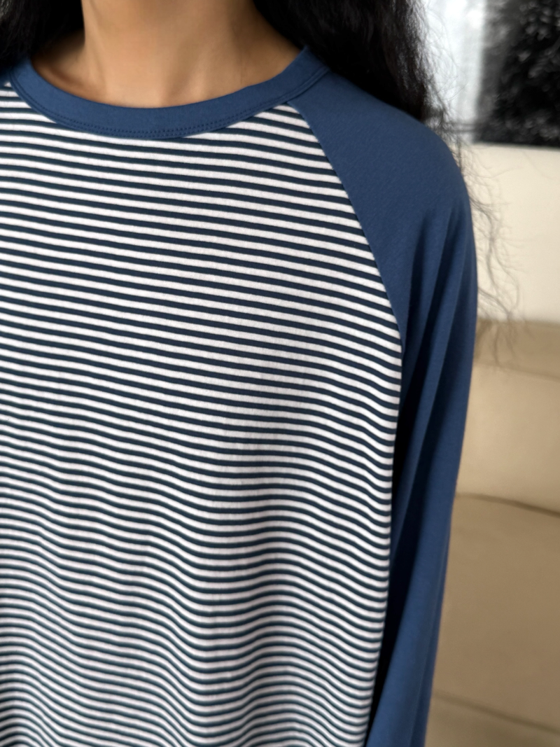 raglan stripe T