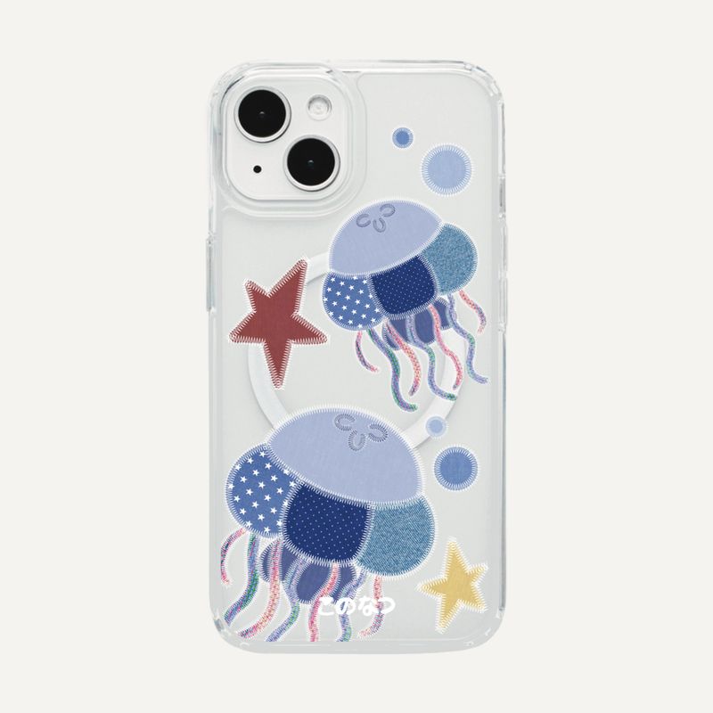 cononatz（コノナツ）の「[MADE] バブルジェリーフィッシュマグセーフジェルハードケース🪼（スマホグッズ/小物）」
