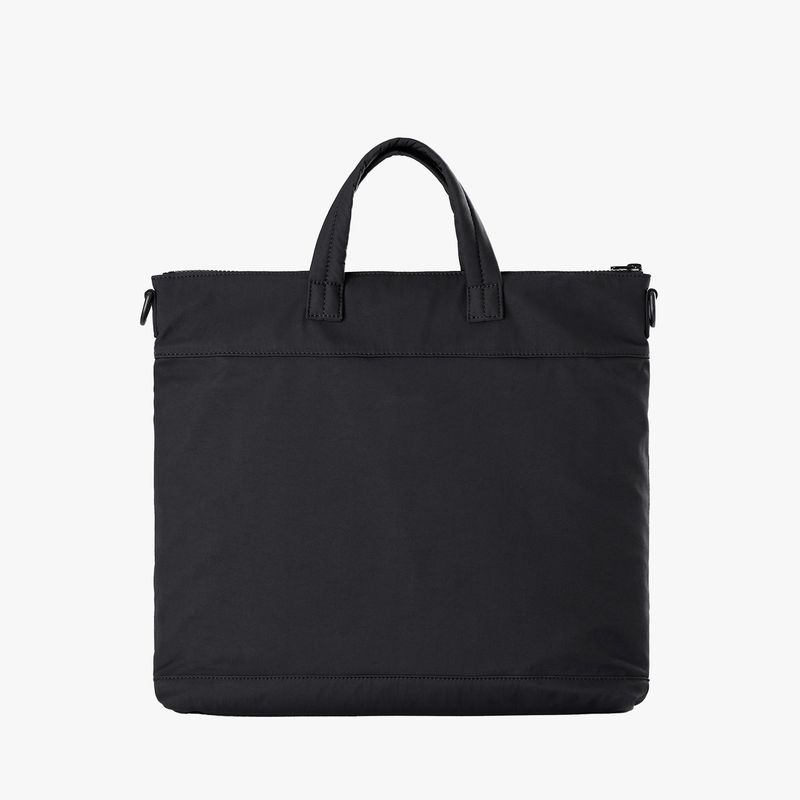 Memory Canvas Cross Tote Bag_Black