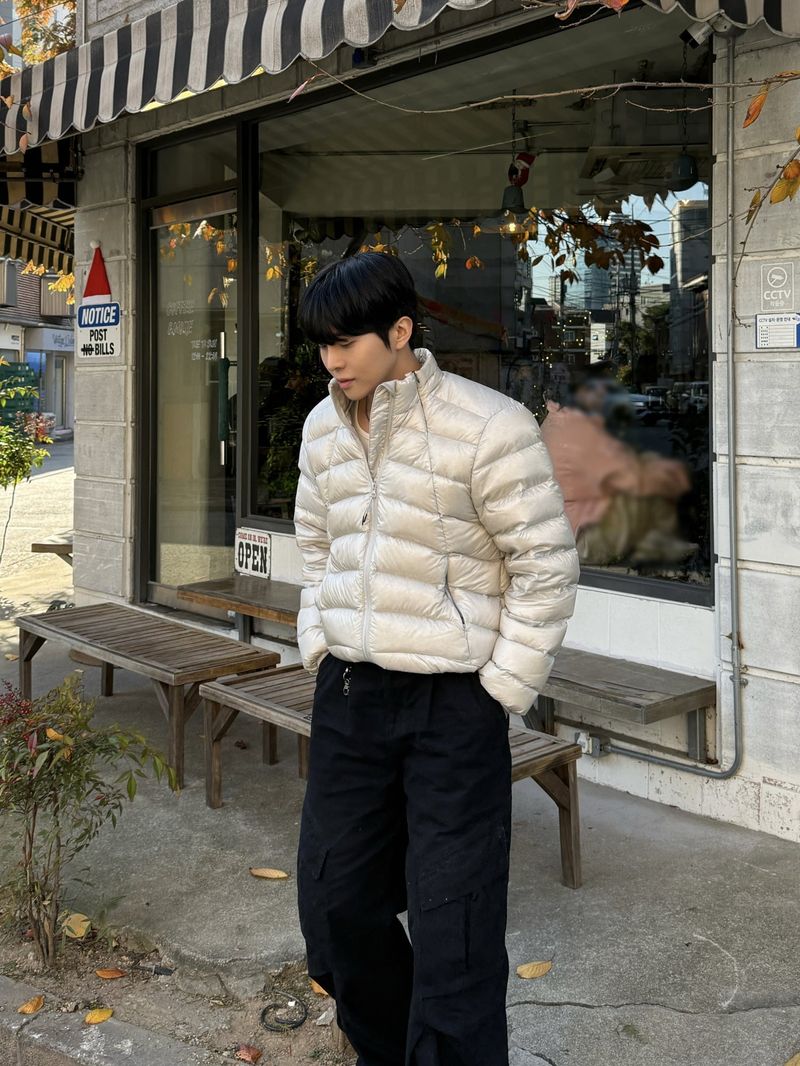 Vintage wave-washed cargo pants