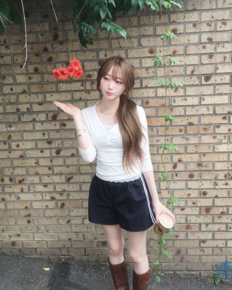 Nylon track shorts