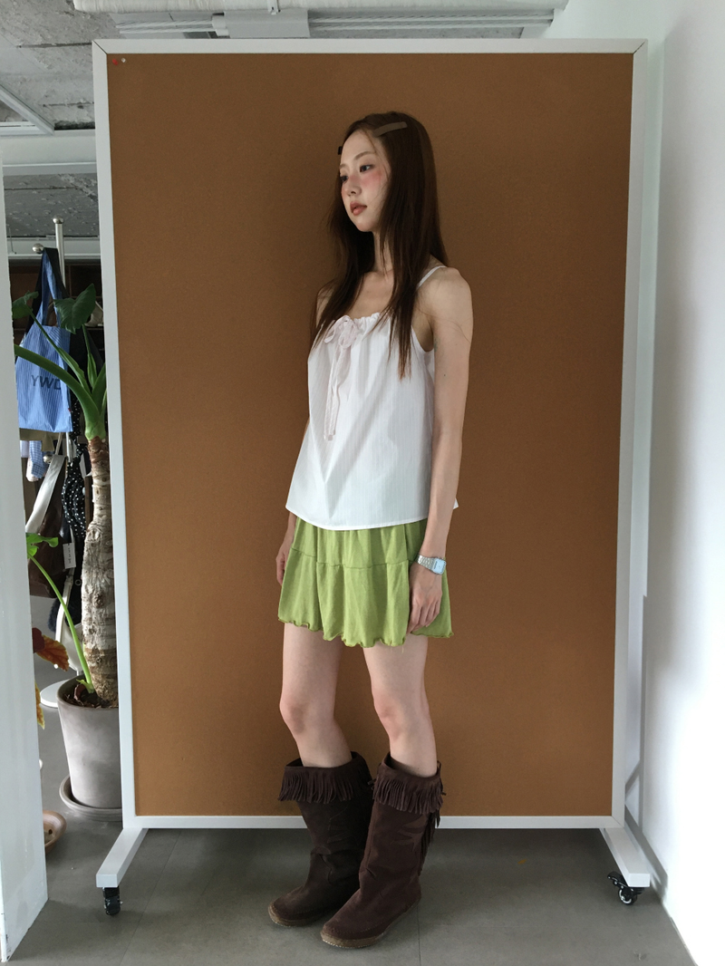 My tiered skirt (2color) 