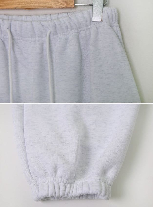 Daily Lettering Hoodie + Jogger Pants Set (3color)