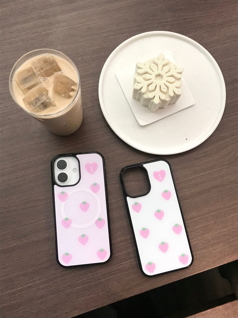 snow berry case - pink snow