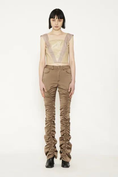 VIA FAKE LEATHER TANK