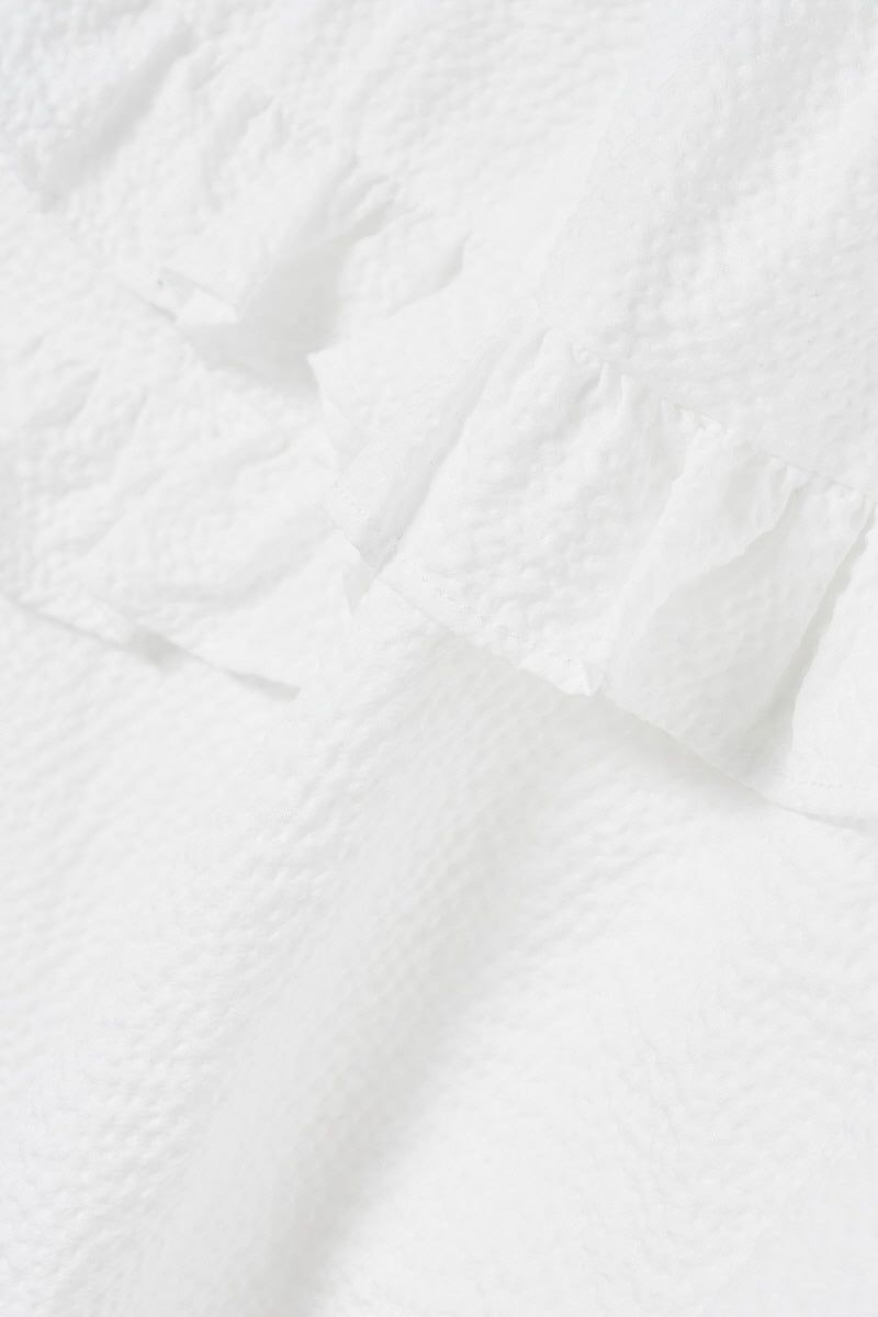 frill skirt (white)