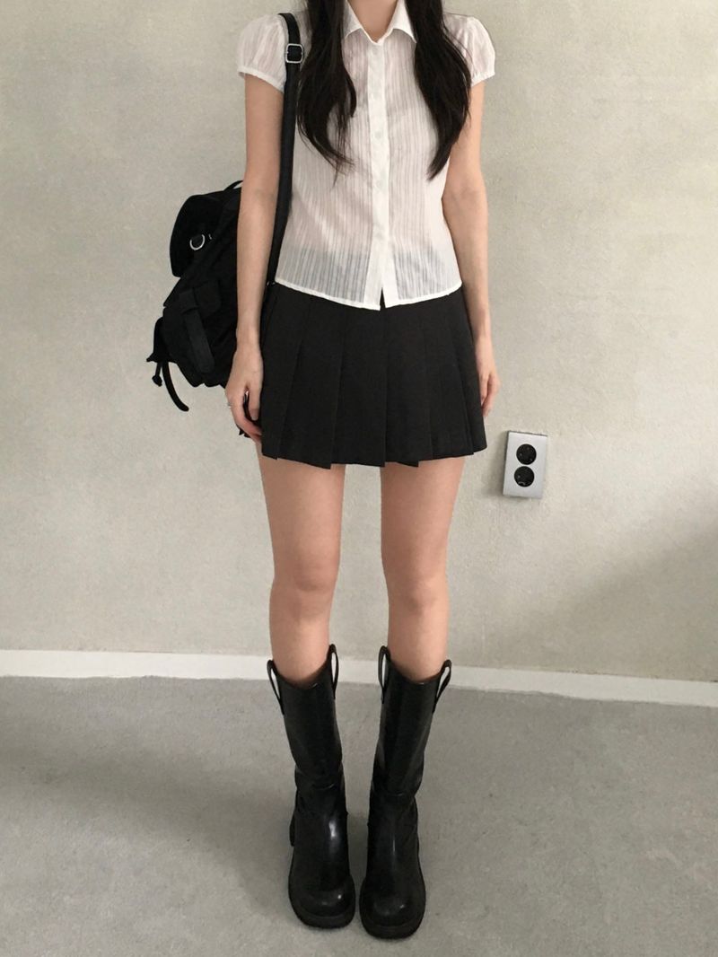 Elly Puff Blouse (2 colors)