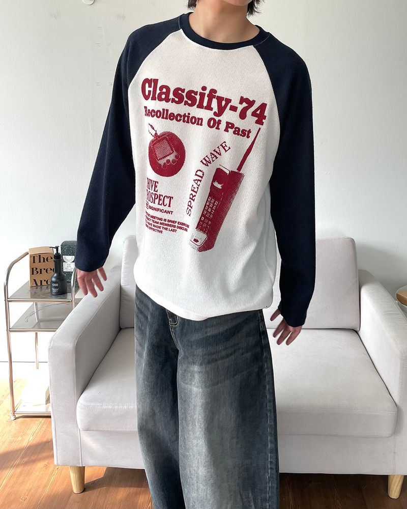 Collection Raglan Knit T-shirt