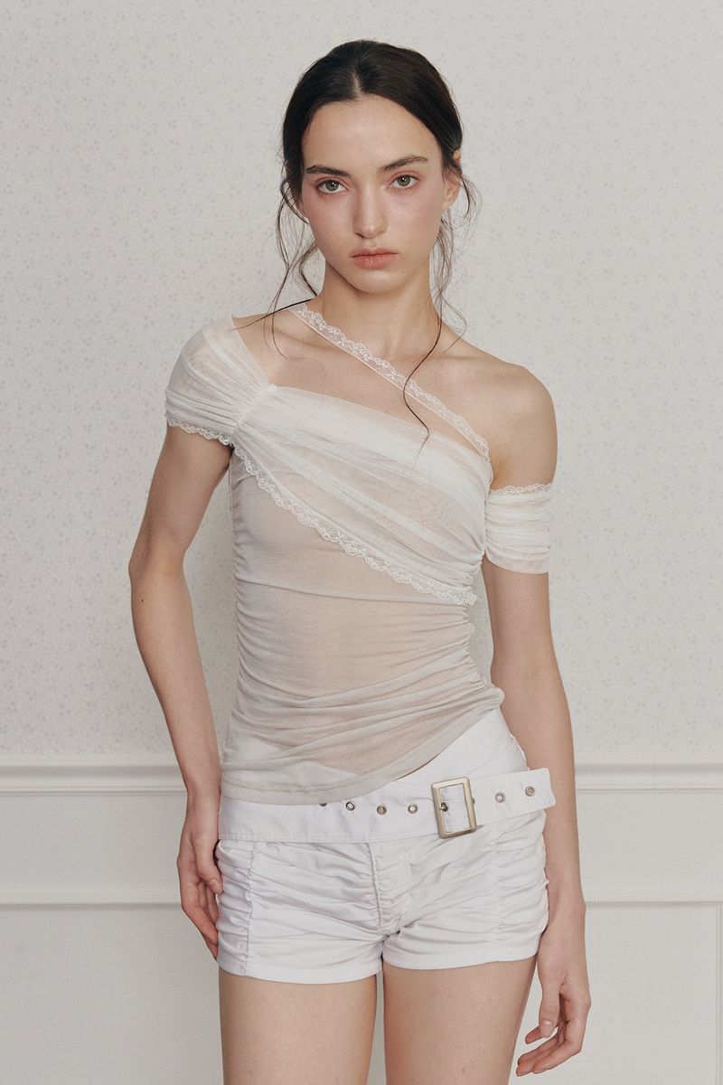 MARIA TOP light grey