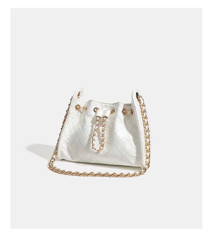 Premium Crocodile Pattern Chain Square Bag - Luxurious Crocodile Pattern Bag