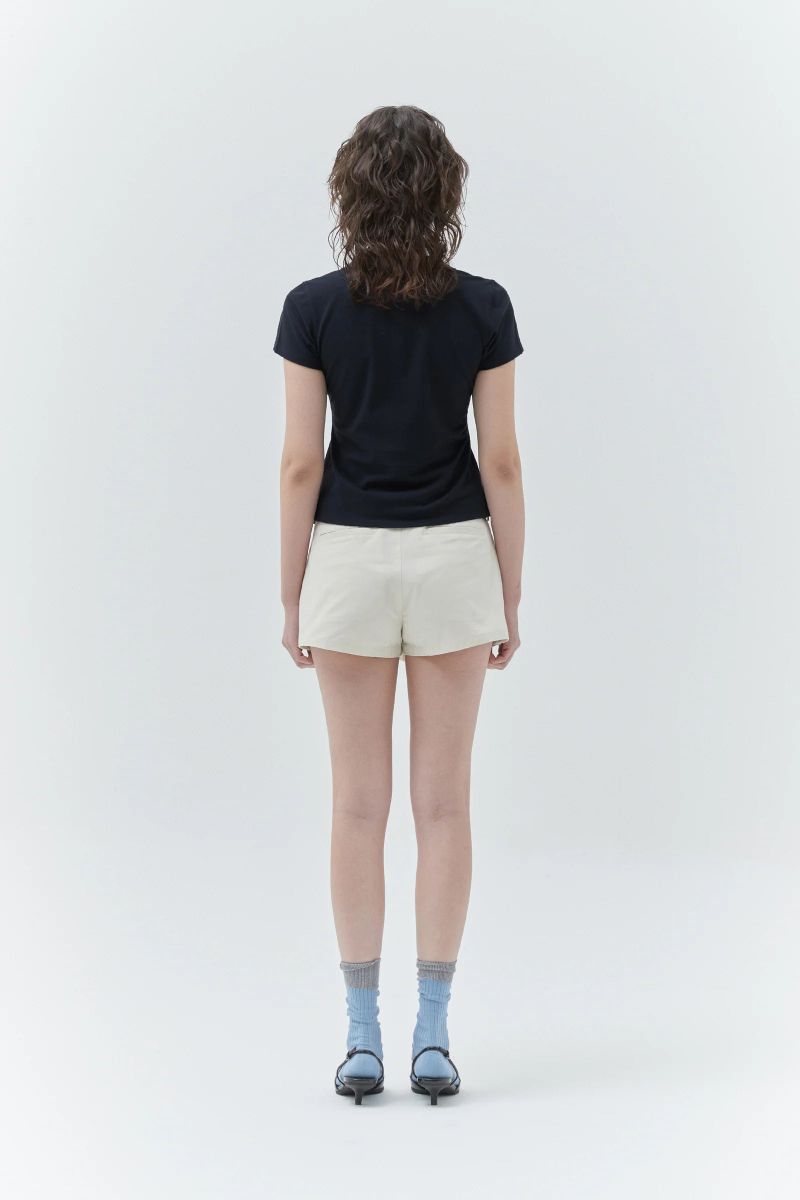 KIRSH PLAIN SLIM FIT PIQUE T-SHIRT - DARK NAVY