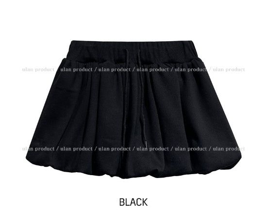 Chad Balloon Brushed Mini Skirt