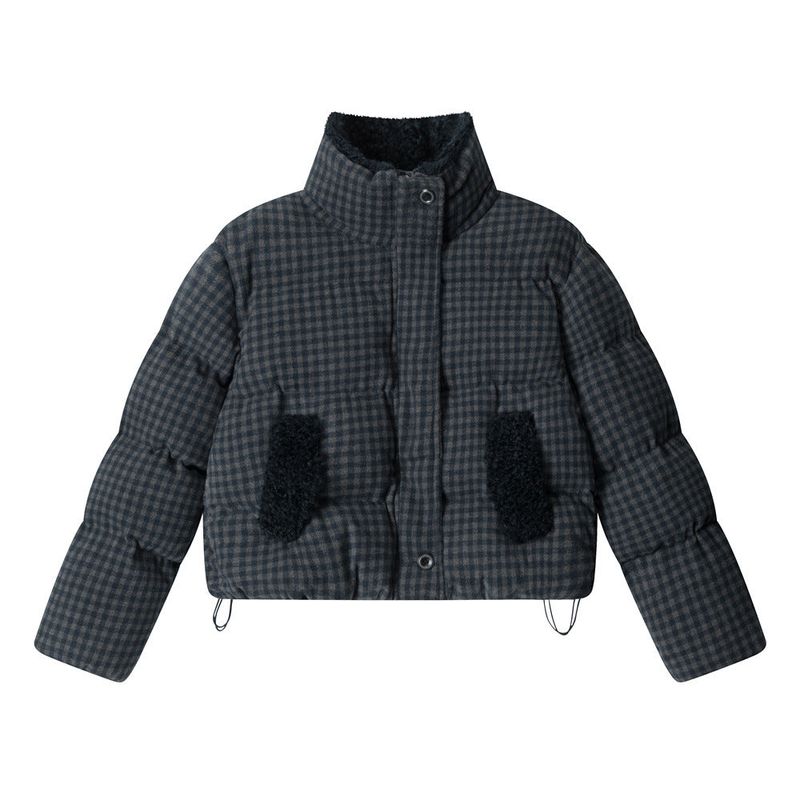 Cozy&Kitsch（コージーアンドキッチ）の「モネットチェックファーショートパファー 233617807（ジャケット/アウター）」