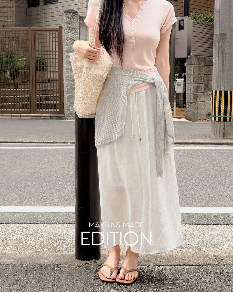 MADE. フォアリネンロングスカート