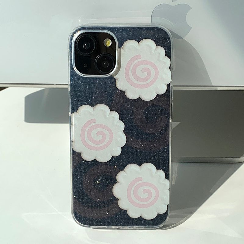 Pink - Narutomaki Glitter Phone Case
