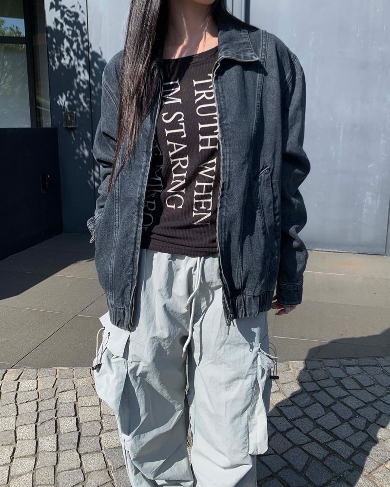 Stopper nylon pants