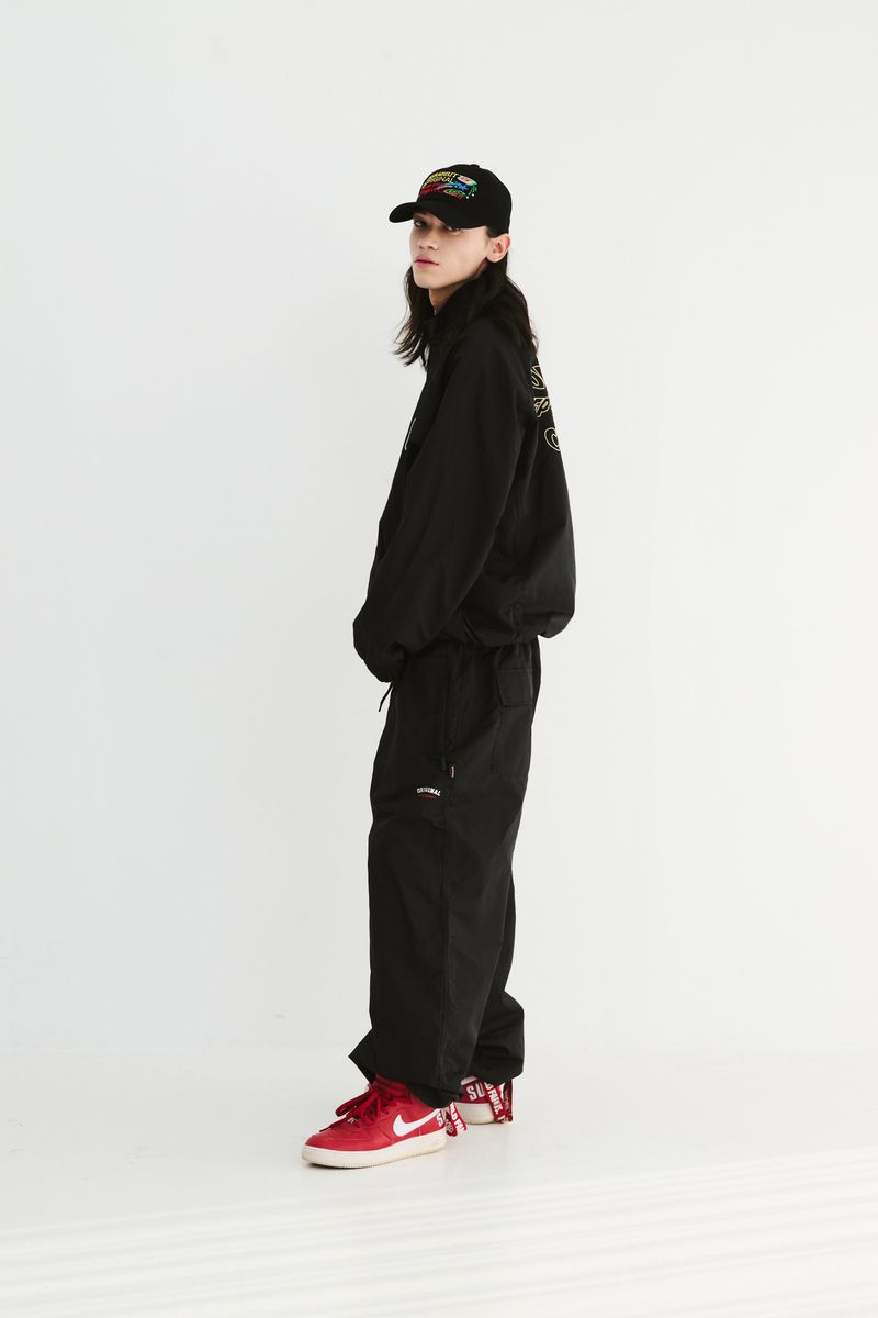 LIGHT WEIGHT WP TRACK JACKET BLACK
