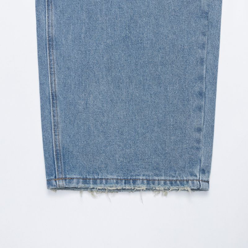 DESTROYED WIDE DENIM PANTS code 21006