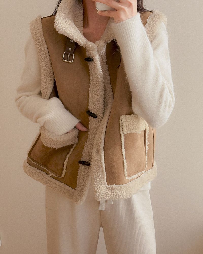 Ninley shearling Vest