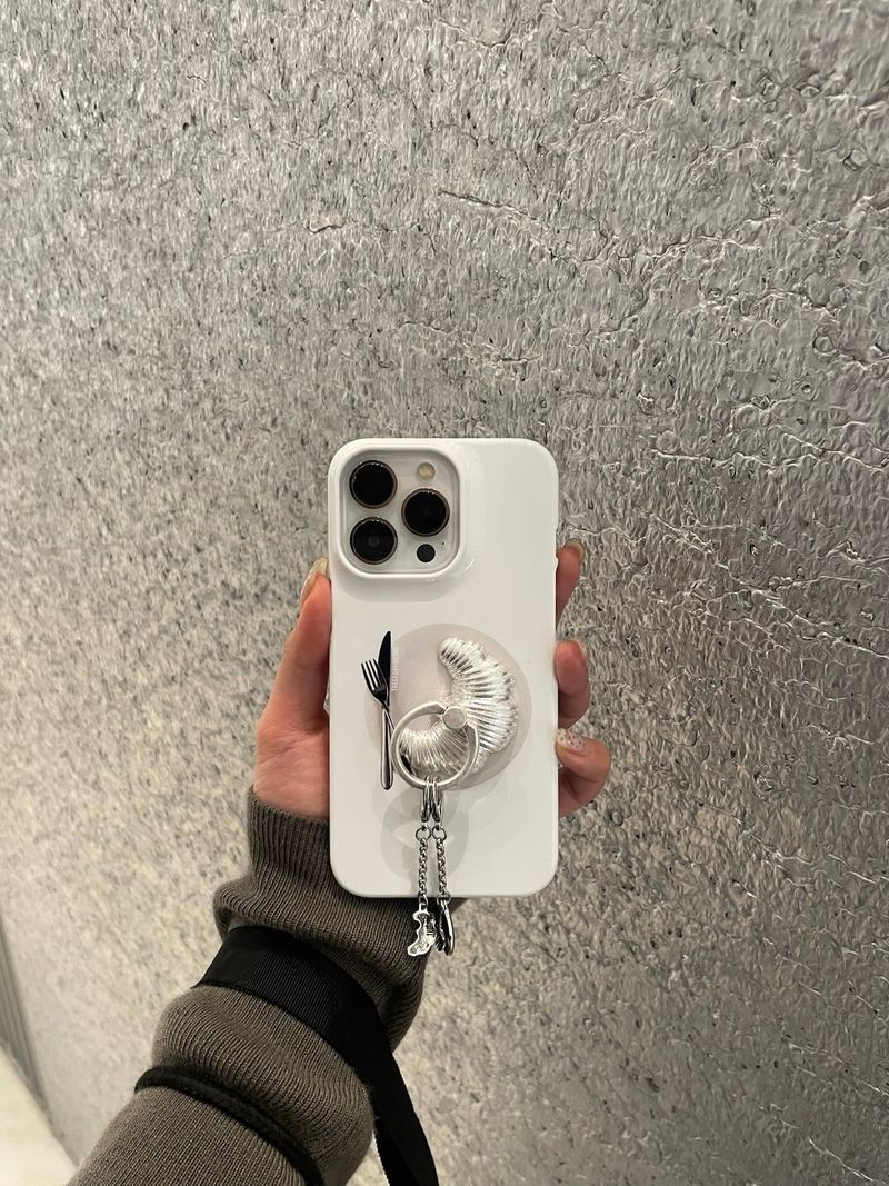 TREEFORFIVE345（ツリーフォーファイブ345）の「CROISSSANT Phone Grip Hard Case SET / TREEFORFIVE345（Smartphone Accessories）」