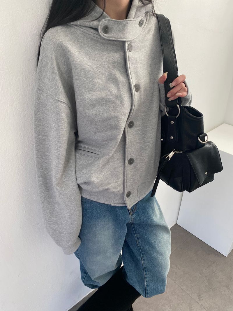 Wish hood zip-up (4color)