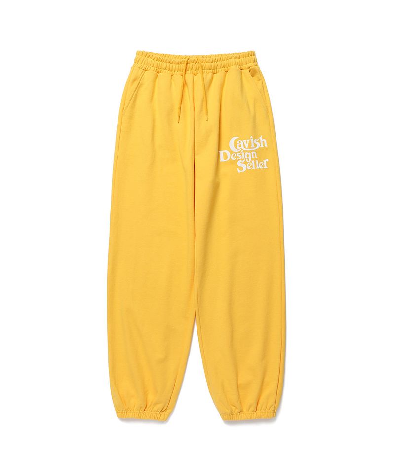 cavish（カビシ）の「BIG SELLER LOGO SWEATPANTS YELLOW(CV2DSUPA00A)（Pants）」