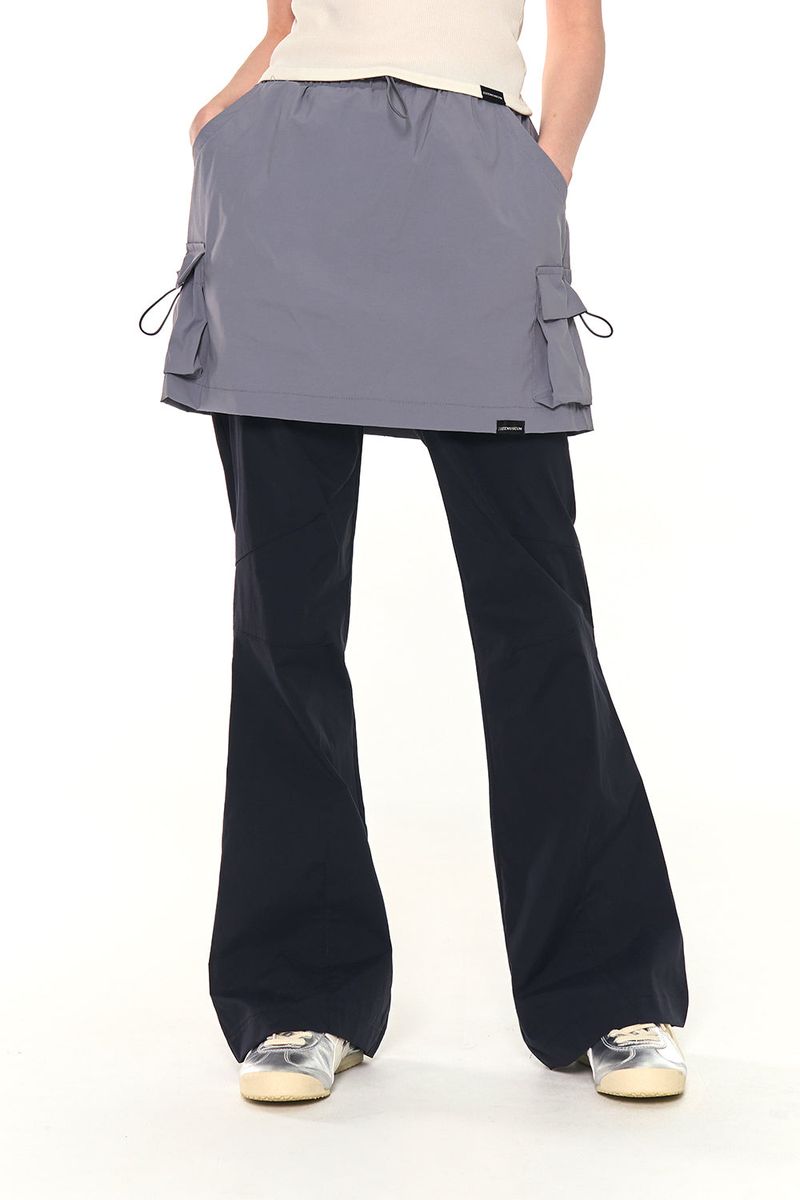 COLORS SKIRT PANTS (NAVY)