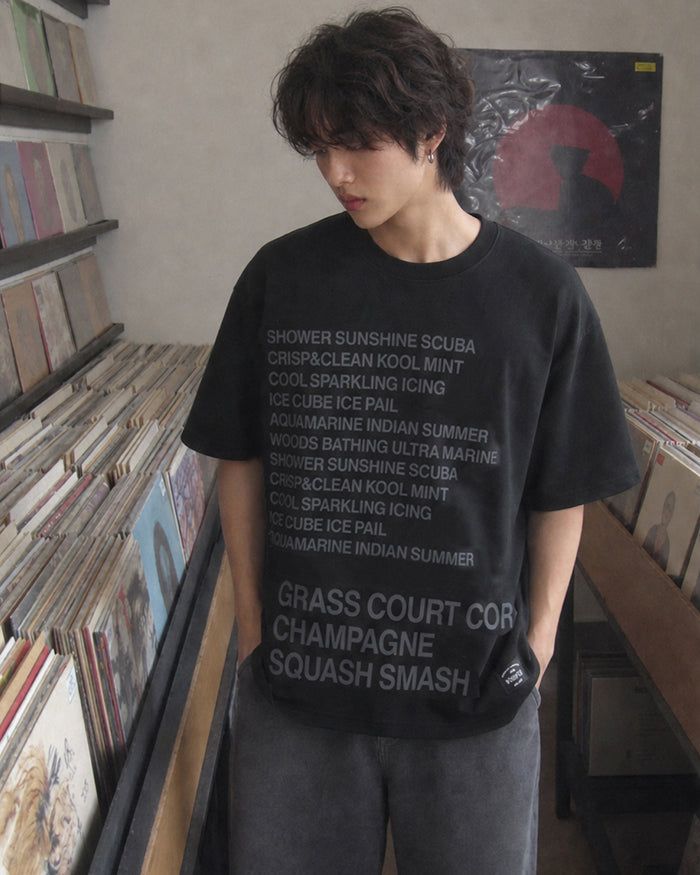 KIXI（キッシー）の「(UNISEX) Ss Slogan Over T-shirt（Tops）」