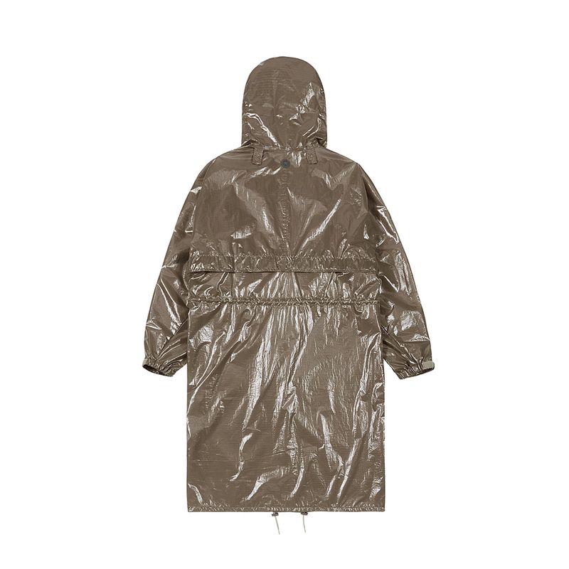 [24SS LSD COLLECTION] Hooded Nylon Raincoat_Brown
