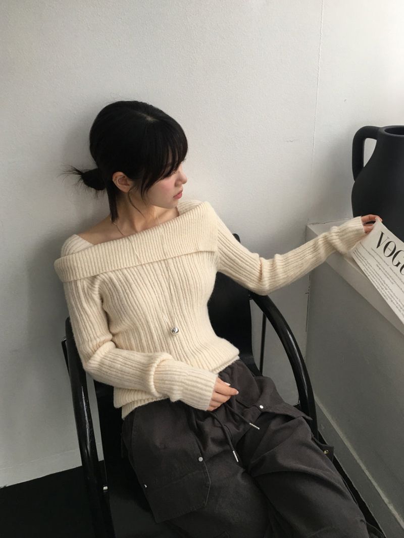 Unbalance golgi knit