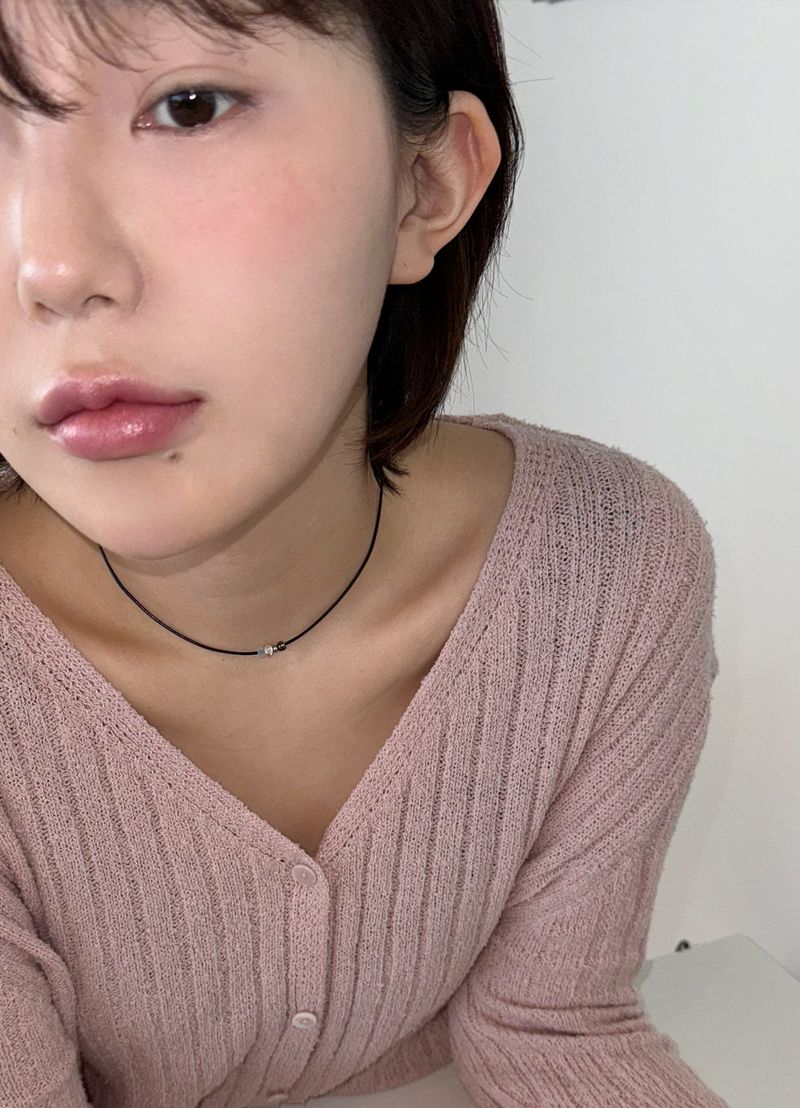 Leather Choker.(5color)