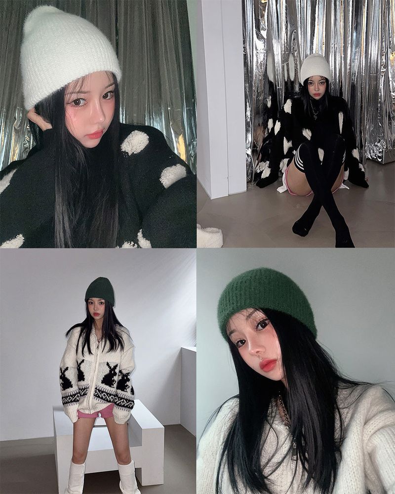Delight-J（ディライトジェイ）の「[UNISEX] Angora Slim Fit Beanie（Hats）」