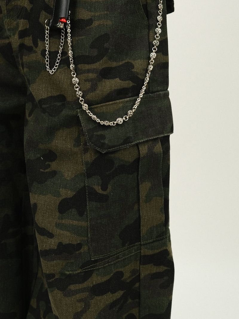 KEY Camouflage Military Cargo Pants