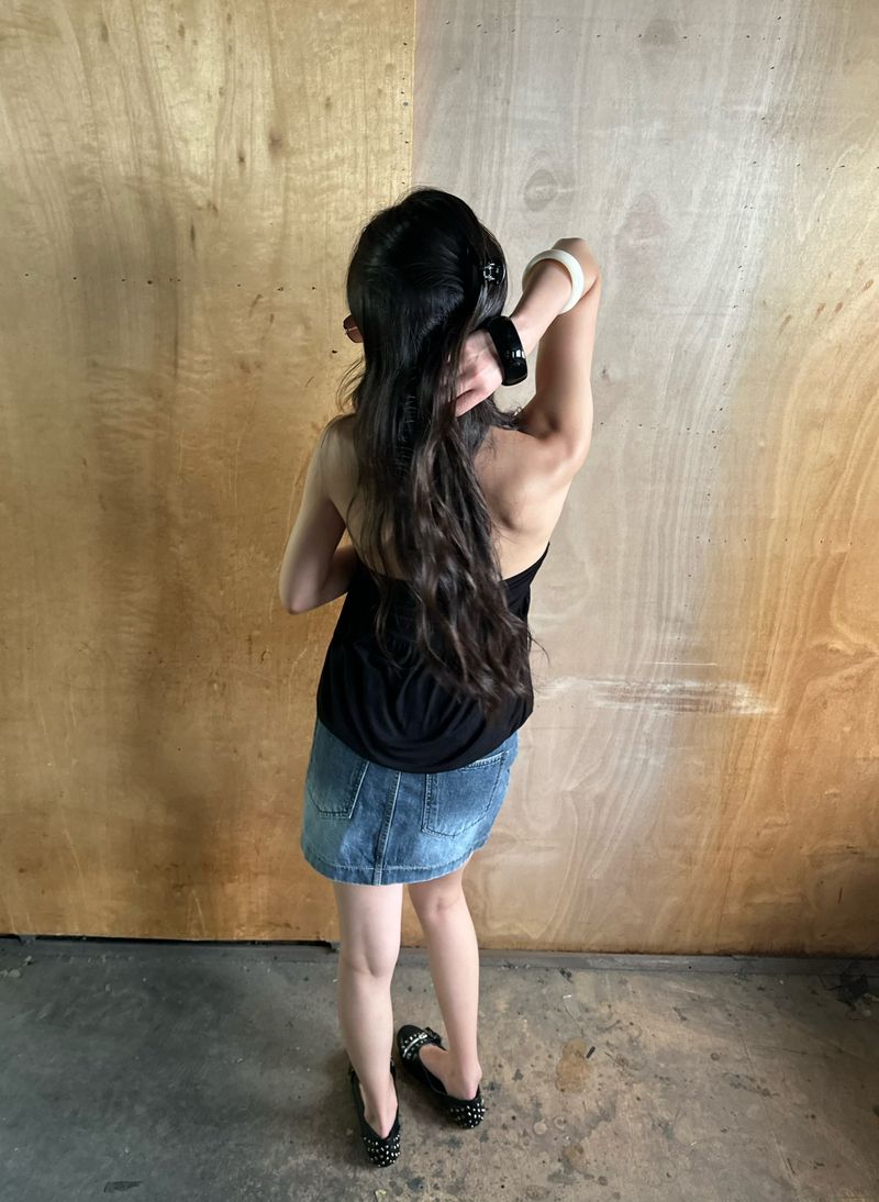 downtown mini skirt