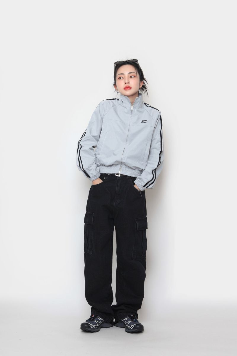 Scotch track zip-up