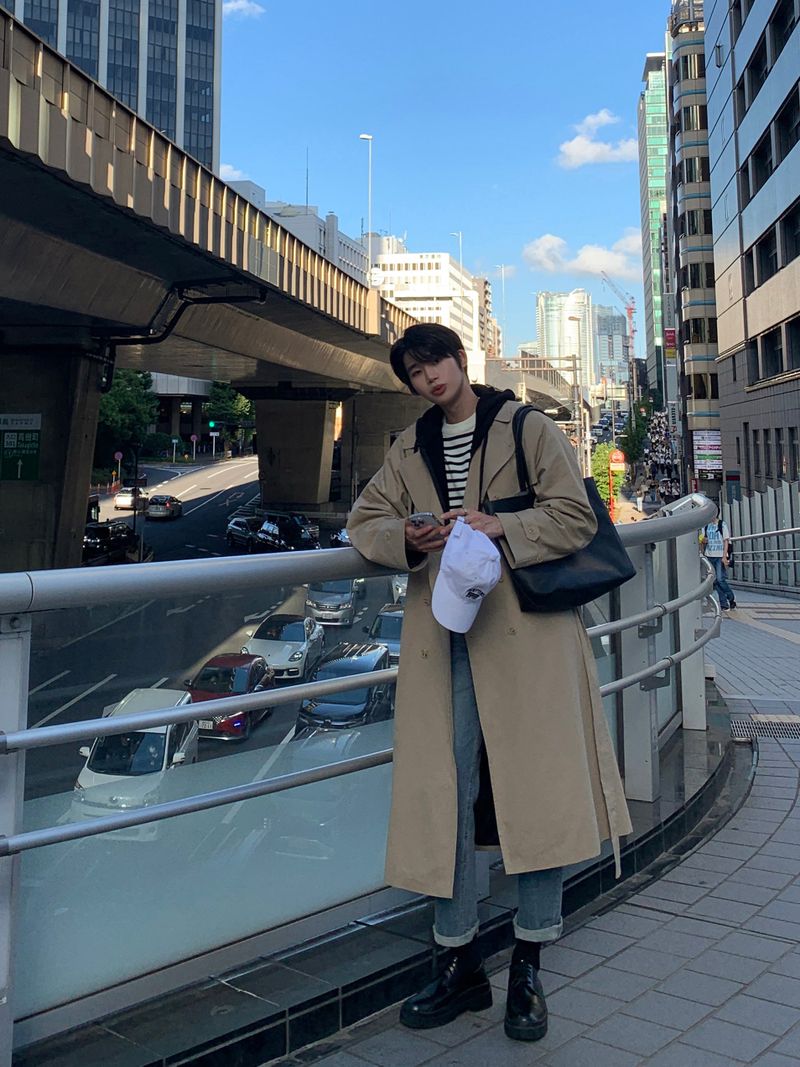 LMN Lower and Long Trench Coat (2 colors)