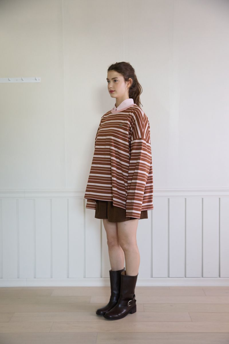 MULTI STRIPE T-SHIRT (2 COLORS)