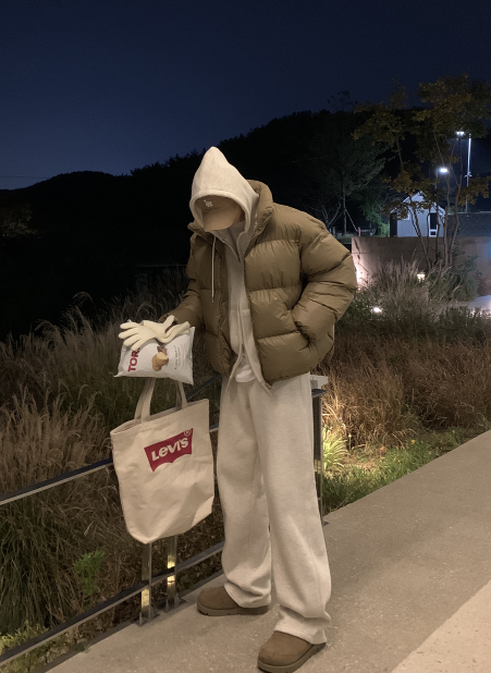 【Setup】Logane Base Brushed 2-WAY Hooded Zip-Up Setup