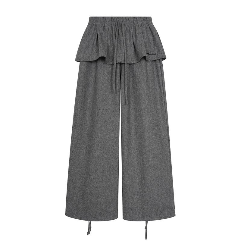 Cozy&Kitsch(コージーアンドキッチ)の「Gray Mood Flare Wool Pants(Pants)」
