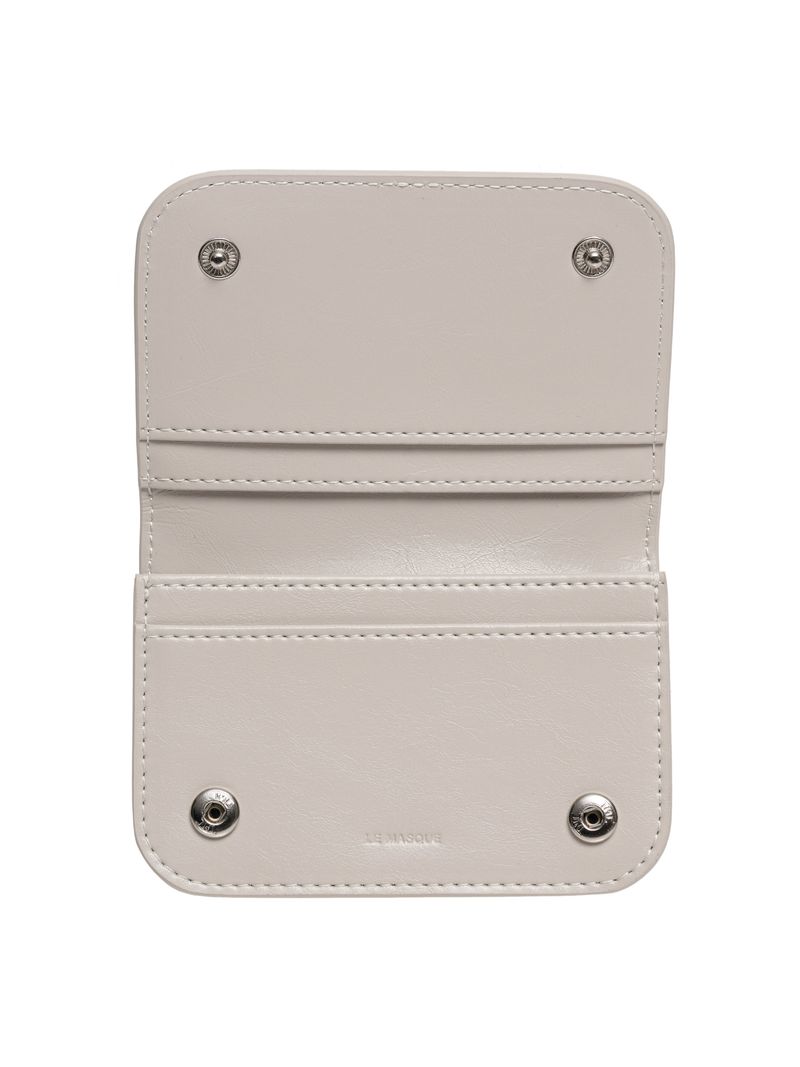 DOT Compact Card Wallets warm gray