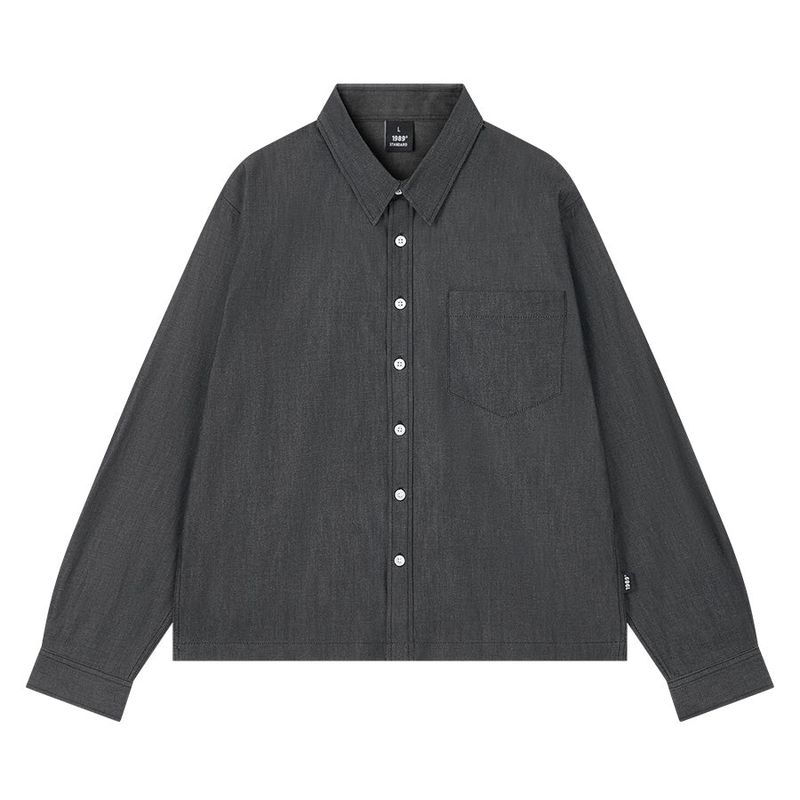 1989STANDARD（1989スタンダード）の「Classic Crop-Fit Denim Shirts (JTOSRT-0007)（Tops）」