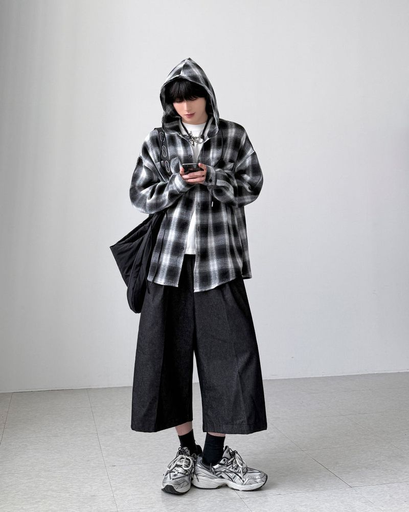 Crown Check Hood Shirts