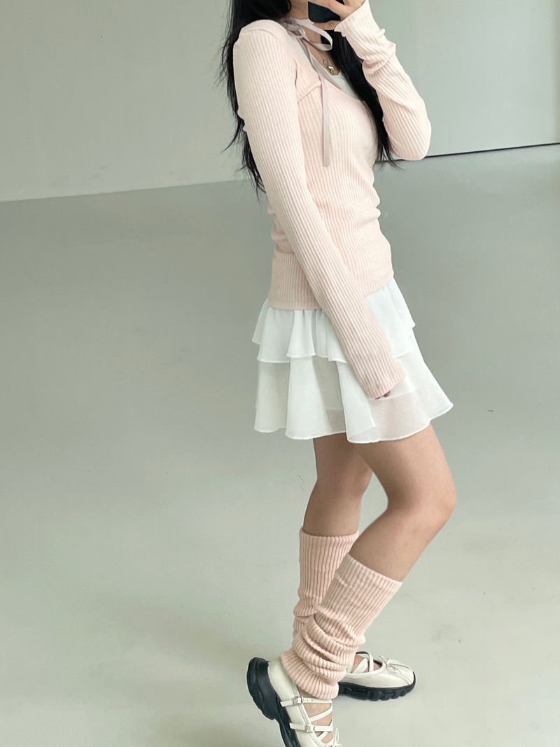 ballerina cancan chiffon skirt