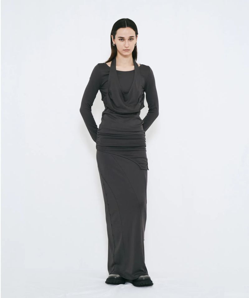 2WAY DRAPE LONG SLEEVE