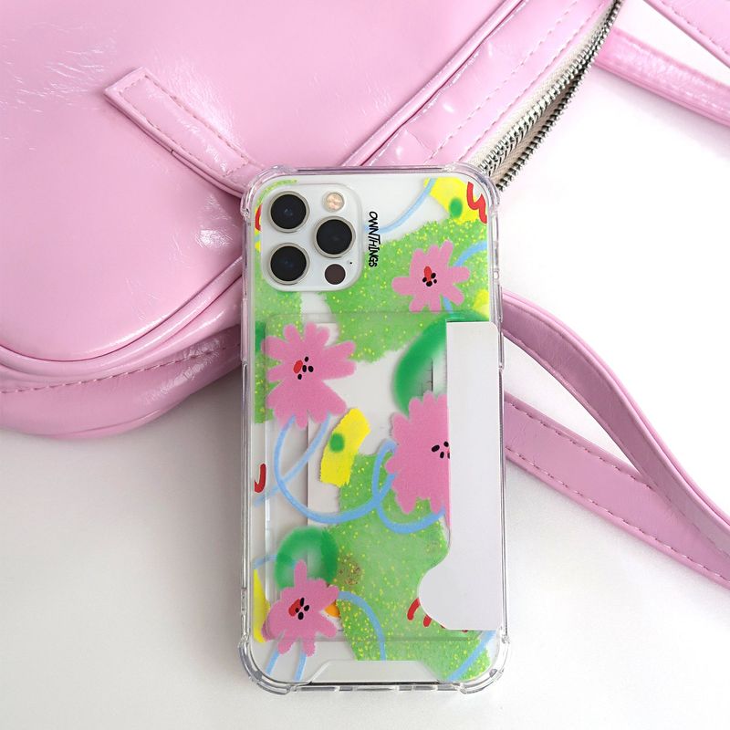 [MADE] Dandelion card case (jelly hard)