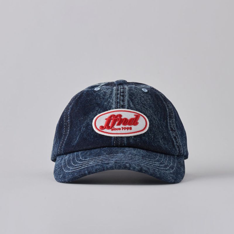 FFOUND VINTAGE WAPPEN BALL CAP / INDIGO BLUE