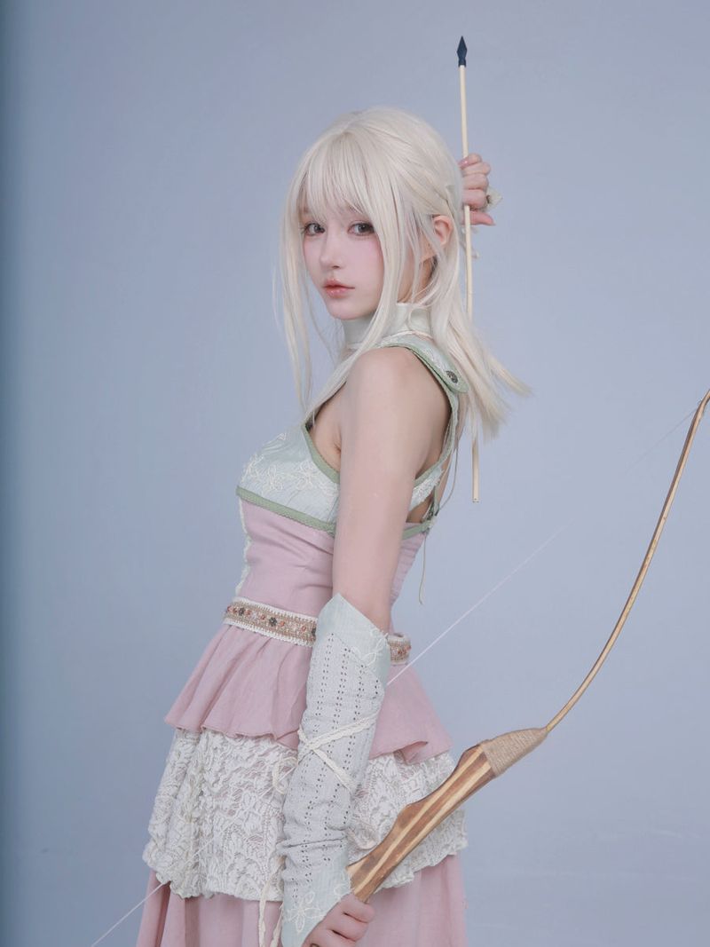 ROSE ISLAND アイランドガール パッチワークドレス